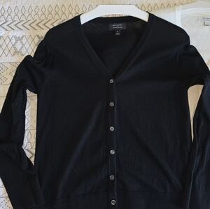 Banana Republic Women's Black Forever Cardigan Sweater Sz Medium NWOT